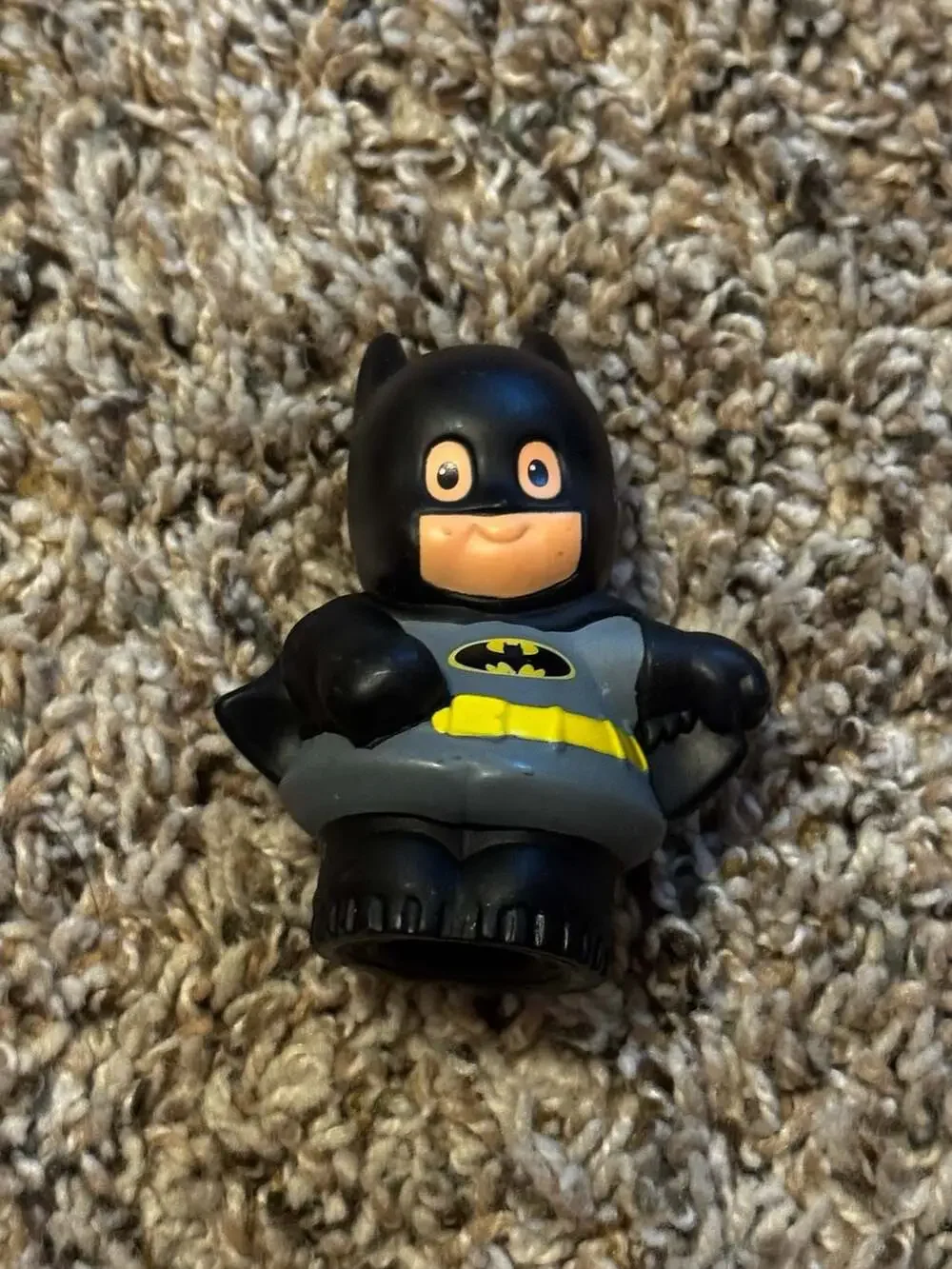 Fisher-Price Little People DC Super Friends Batman, Robin, and The Joker Figures
